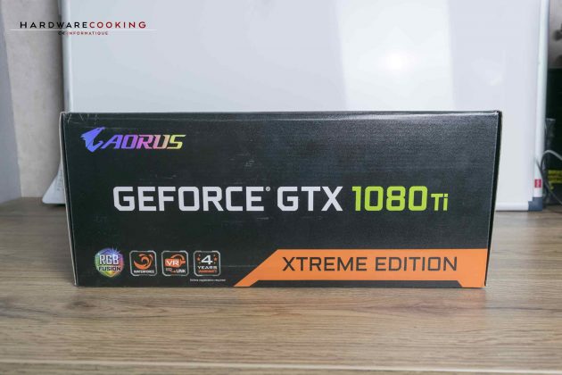 test aorus gtx1080 ti waterforce extreme et unboxing
