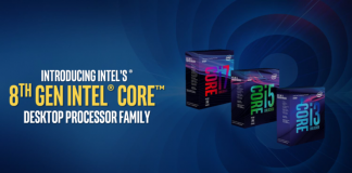 Intel Core 8 Génération : CoffeLake