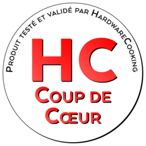 Médaille Coup de Cœur par HardwareCooking