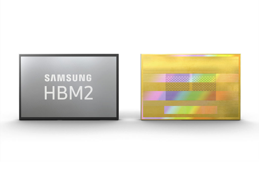 Samsung démarre une production en masse des puces HBM2 8Go