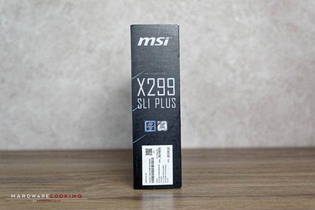 test carte mère MSI X299 SLI PLUS