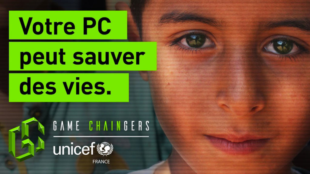 Sauvez des vies en minant avec votre ordinateur grâce au programme GAME CHAINGER de l'Unicef.