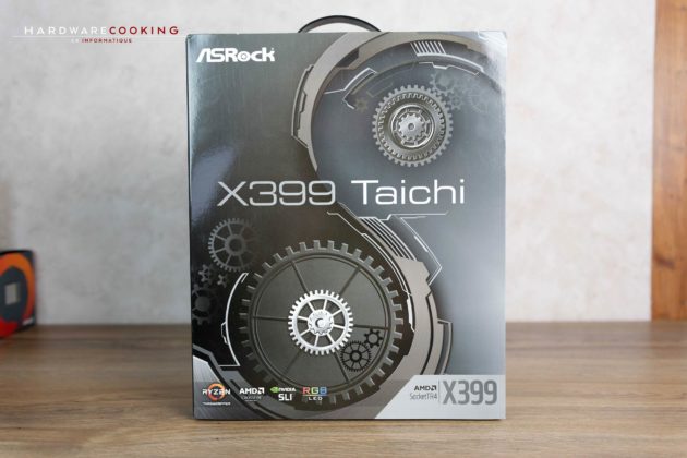 Test carte mère ASRock X399 Taichi bundle