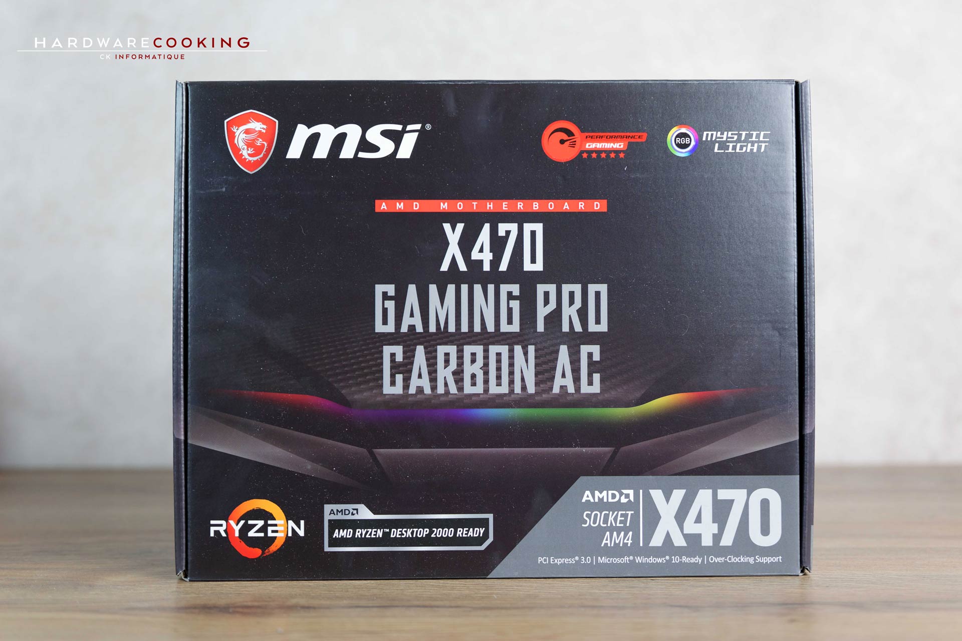 Carte mère Msi X470 Gaming PRO CARBON - Carte mère MSI sur   200,28 €