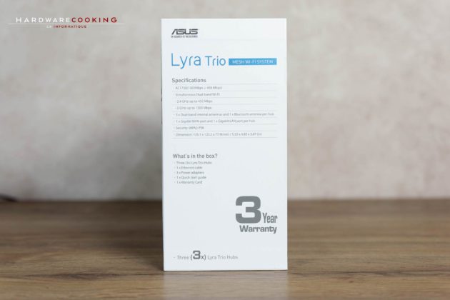 Test ASUS Lyra Trio un réseau WIFI maillé