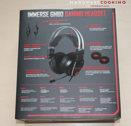 Casque MSI Immerse GH60