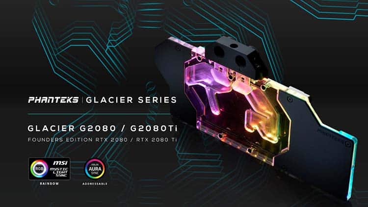 Waterblock GPU Phanteks Glacier G2080