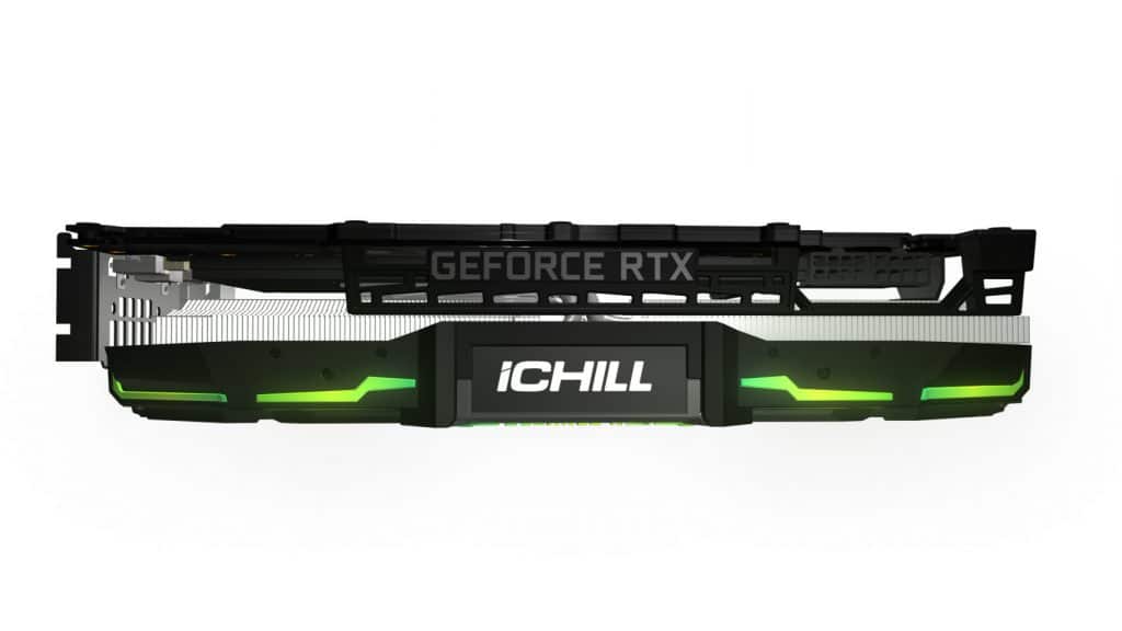 Inno 3D RTX iChill X3 vue de flanc