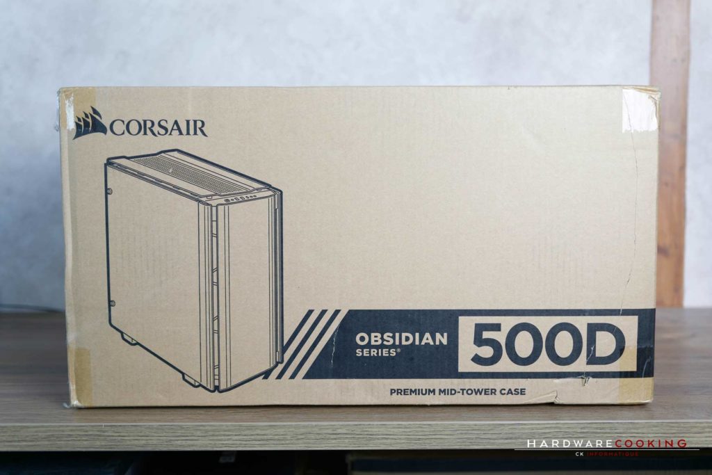 Test boîtier Corsair Obsidian 500D