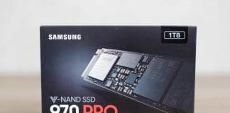 Test SSD Samsung 970 Pro 1 To