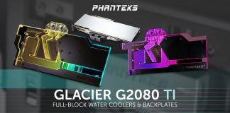 Phanteks Glacier G2080Ti XTREME & G2080Ti STRIX