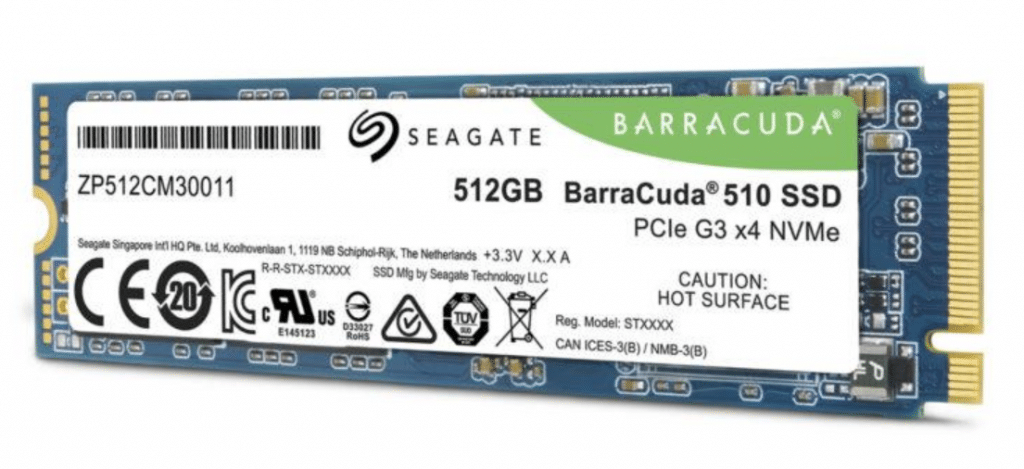 SSD Seagate Barracuda 510 NVMe