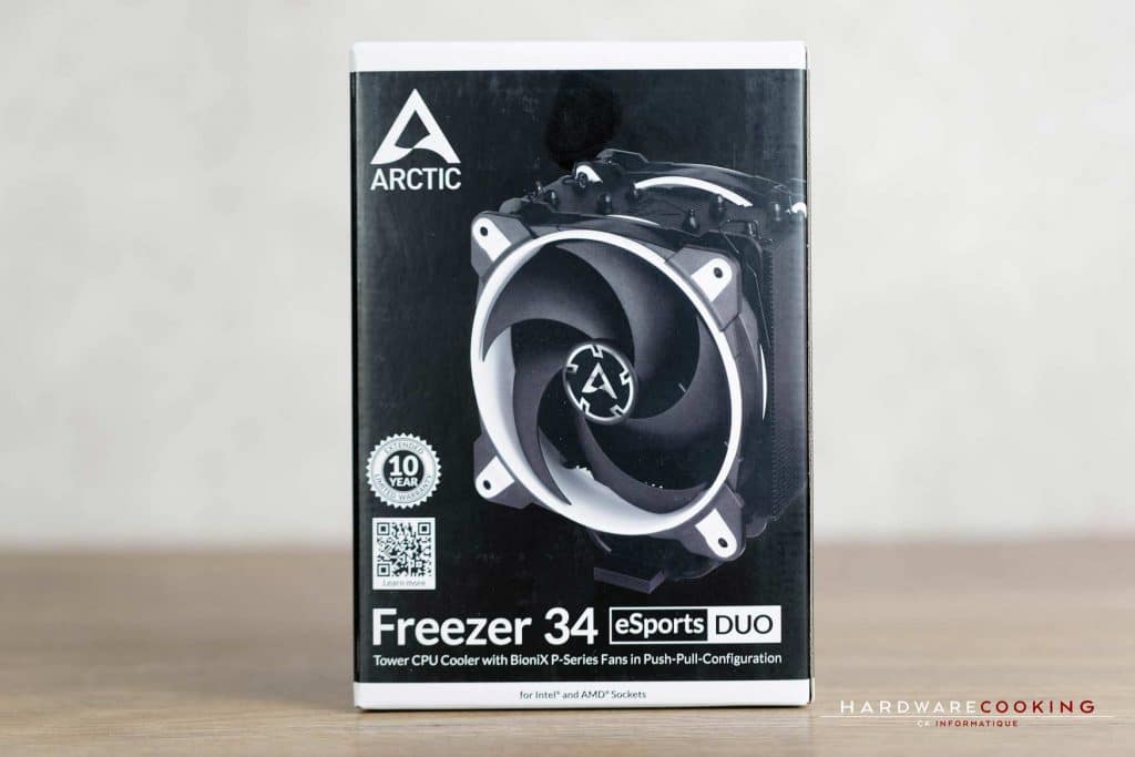 Test ventirad Arctic Freezer 34 eSports DUO