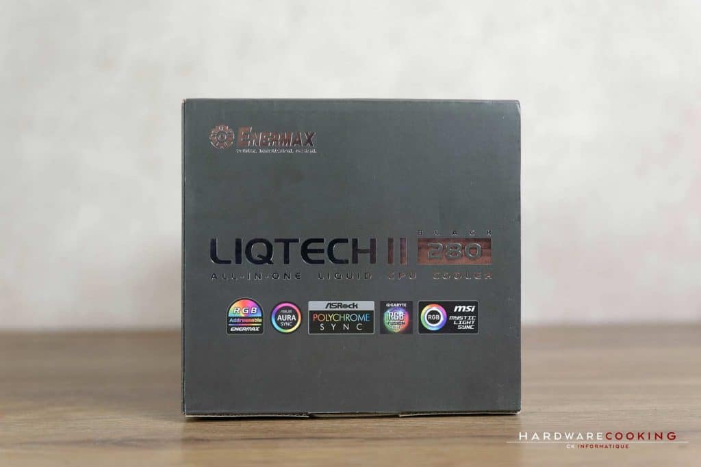Test AiO Enermax LiqTech II 280 mm RGB