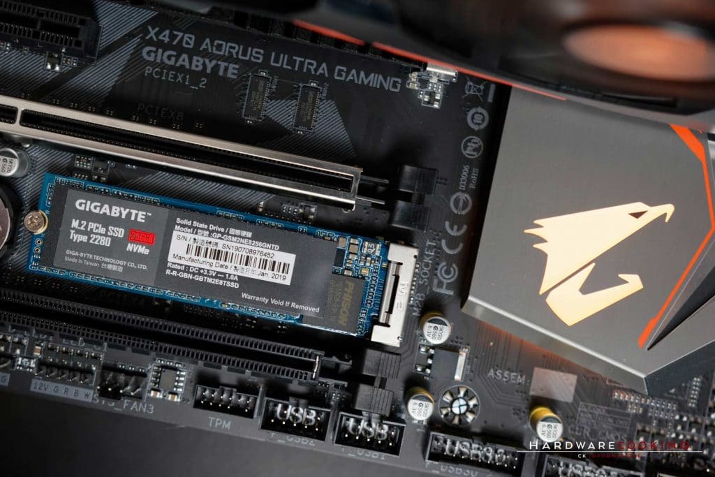 Test AMD StoreMI SSD M.2 NVMe PCIe Gigabyte