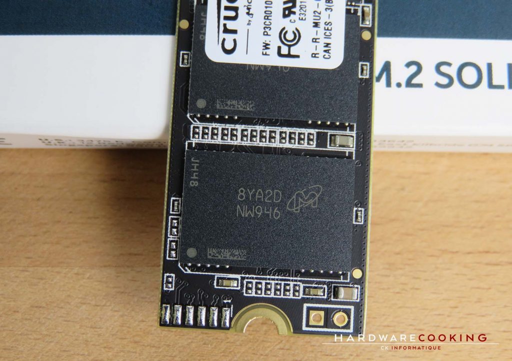 Test SSD Crucial P1 500 Go