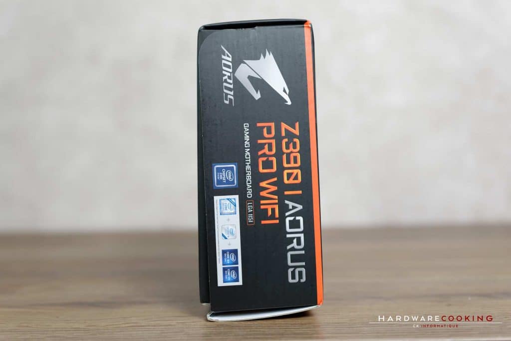 Boîte carte mère Z390 I AORUS Pro Wifi