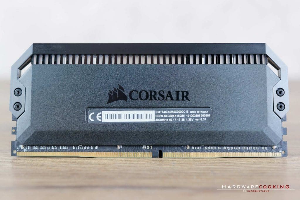 Test Corsair Dominator Platinum RGB