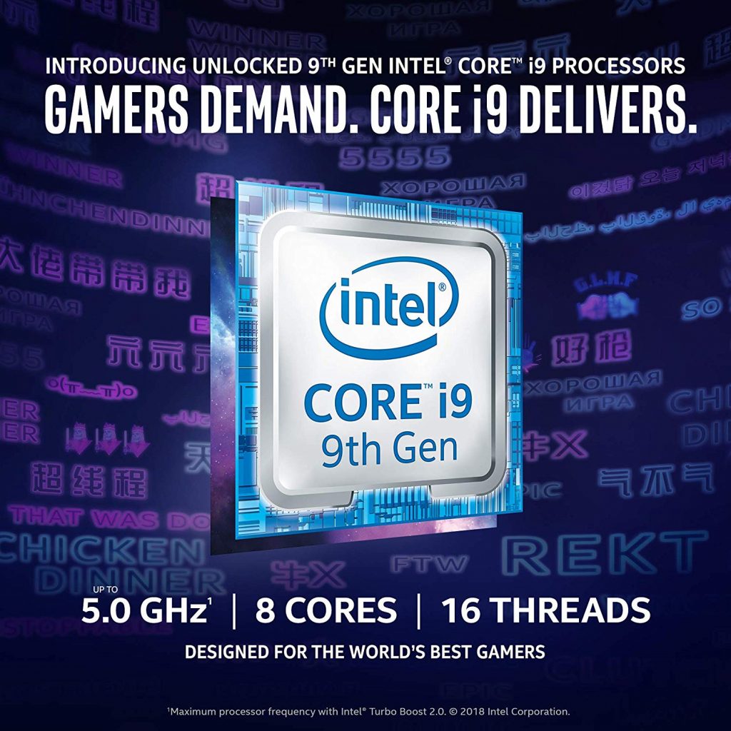 Intel Core i9 9è génération