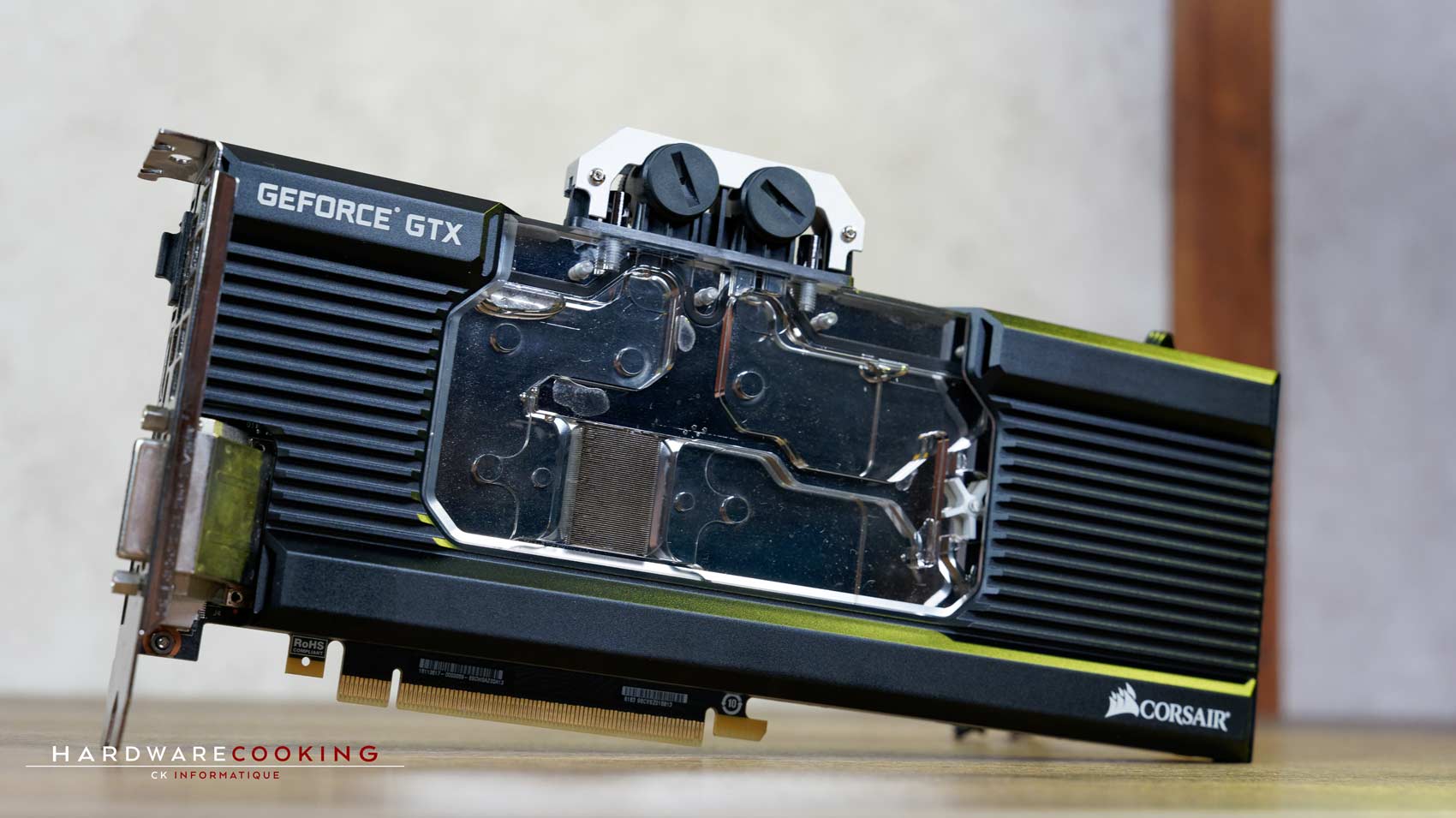 waterblock GPU Corsair Hydro X