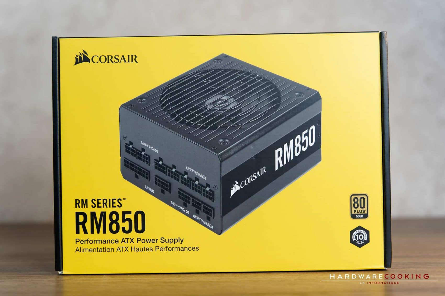 Test : Corsair RM850 Gold (2019), le renouveau de la gamme