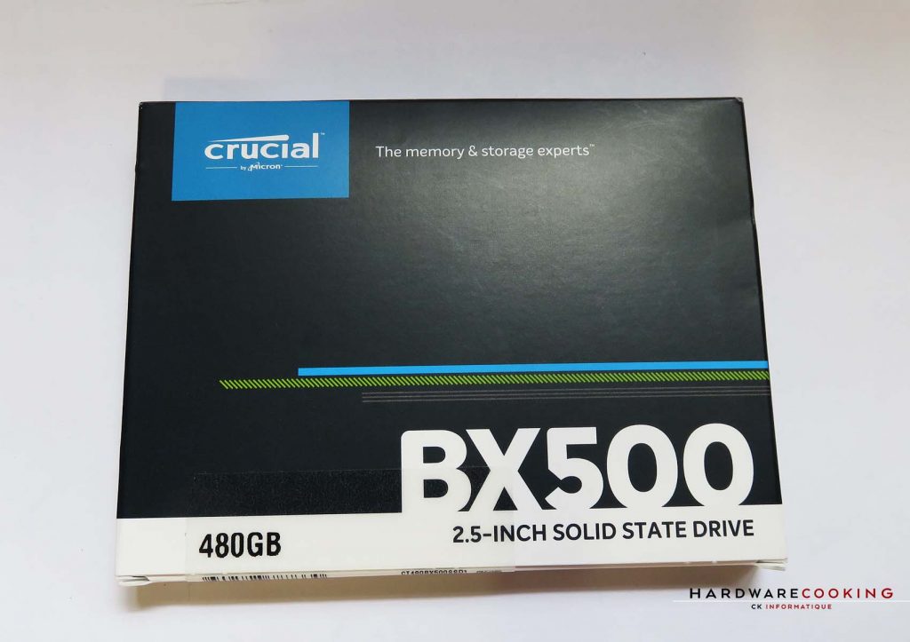 Crucial BX500 boite
