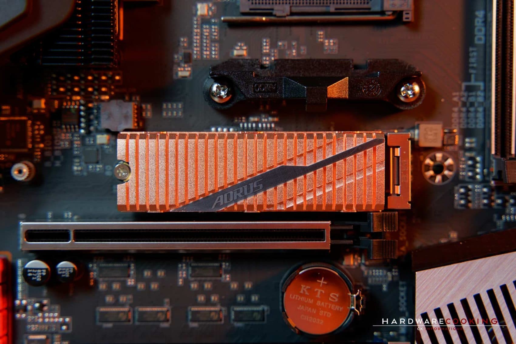 Test SSD Gigtabyte AORUS NVMe Gen4 1 To