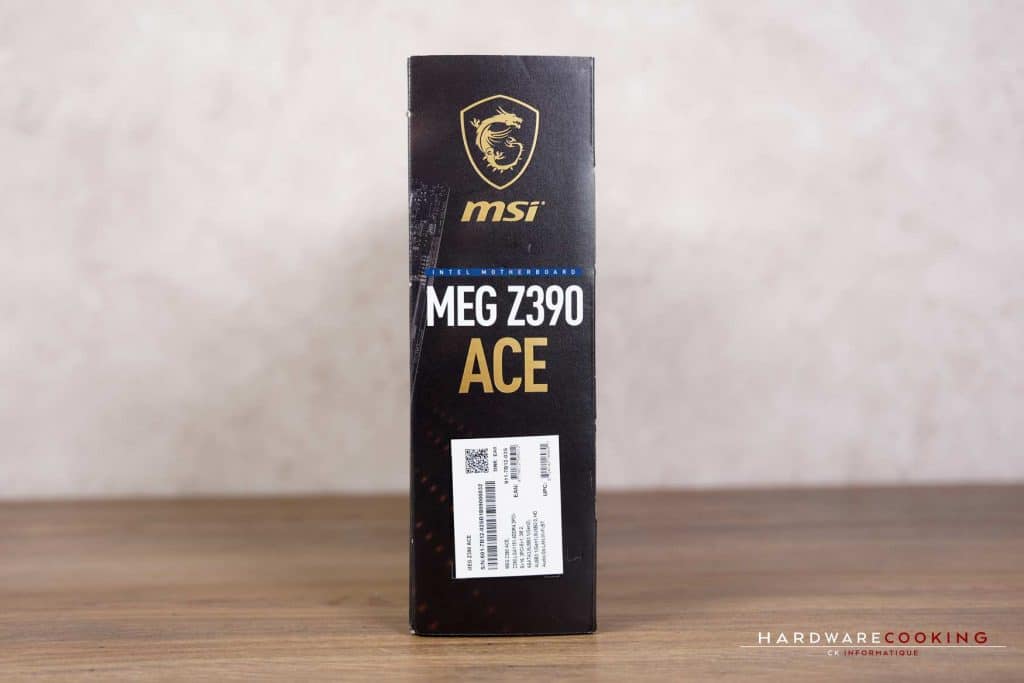 Boîte MSI MEG Z390 ACE