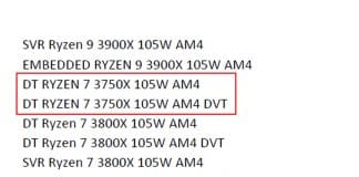 AMD ryzen 7 3750X