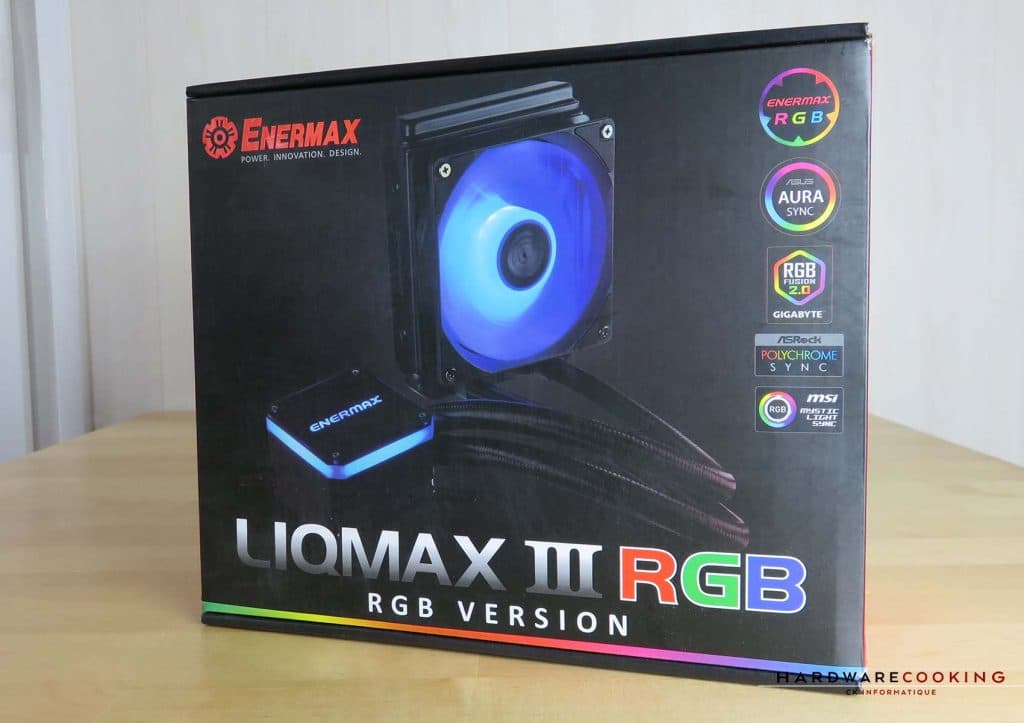 Enermax LiqMax III RGB boite avant