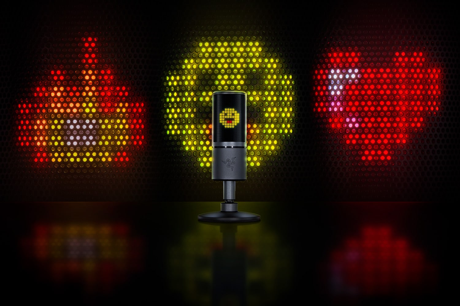 Razer lance un micro pour streamers doté d'un écran émoticône