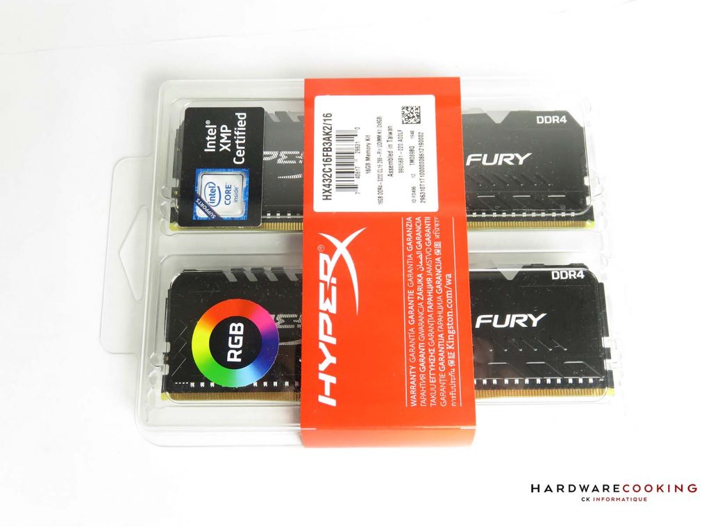 HyperX Fury RGB boite