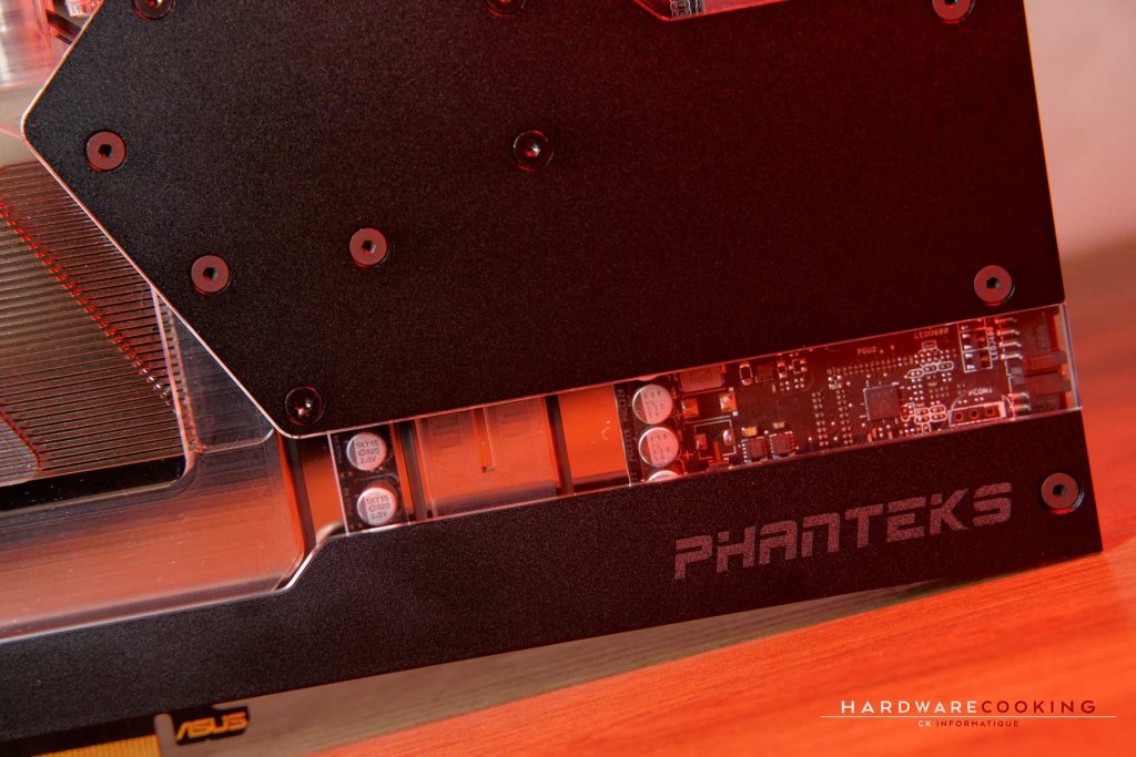 Test waterblock GPU Phanteks Glacier G2080Ti STRIX Edition