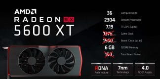 AMD Radeon RX 5600 XT specs