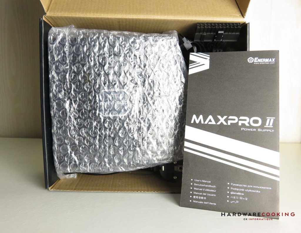 Enermax MAXPRO II 500 W boîte