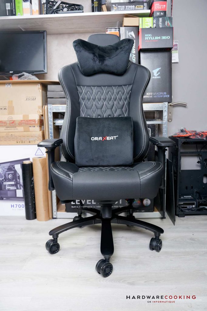 test fauteuil Oraxeat XL800