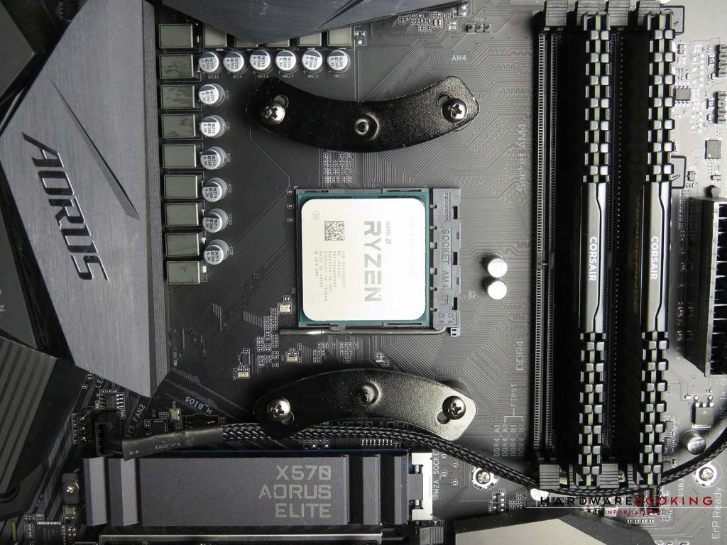 Corsair A500 fixation AMD