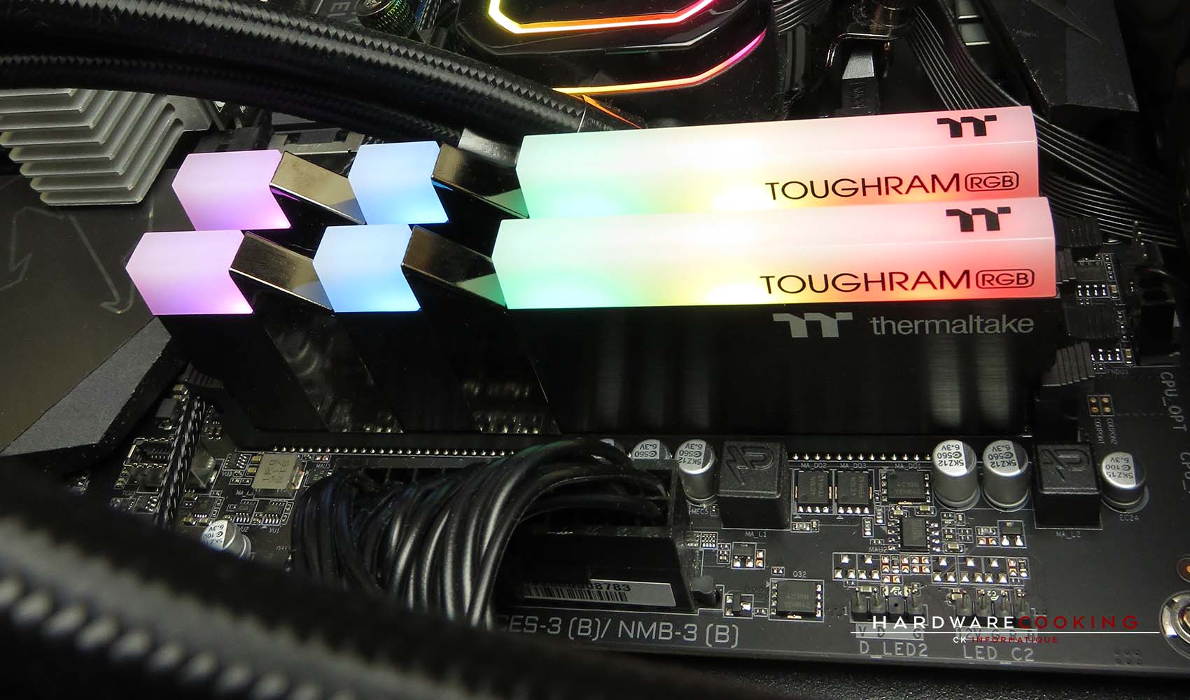 Test DDR4 Thermaltake Toughram RGB 3600 MHz