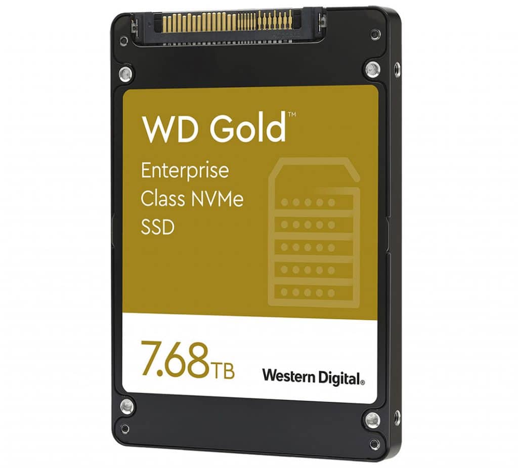 WD SSD Gold 7,68 To