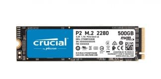 SSD Crucial P2 500 Go