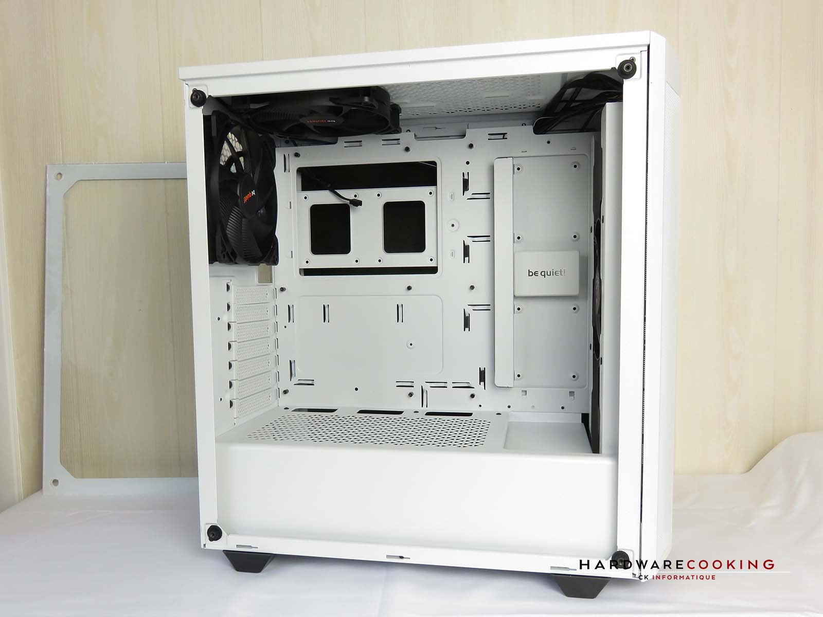 Test : boîtier be quiet! Pure Base 500DX White - HardwareCooking