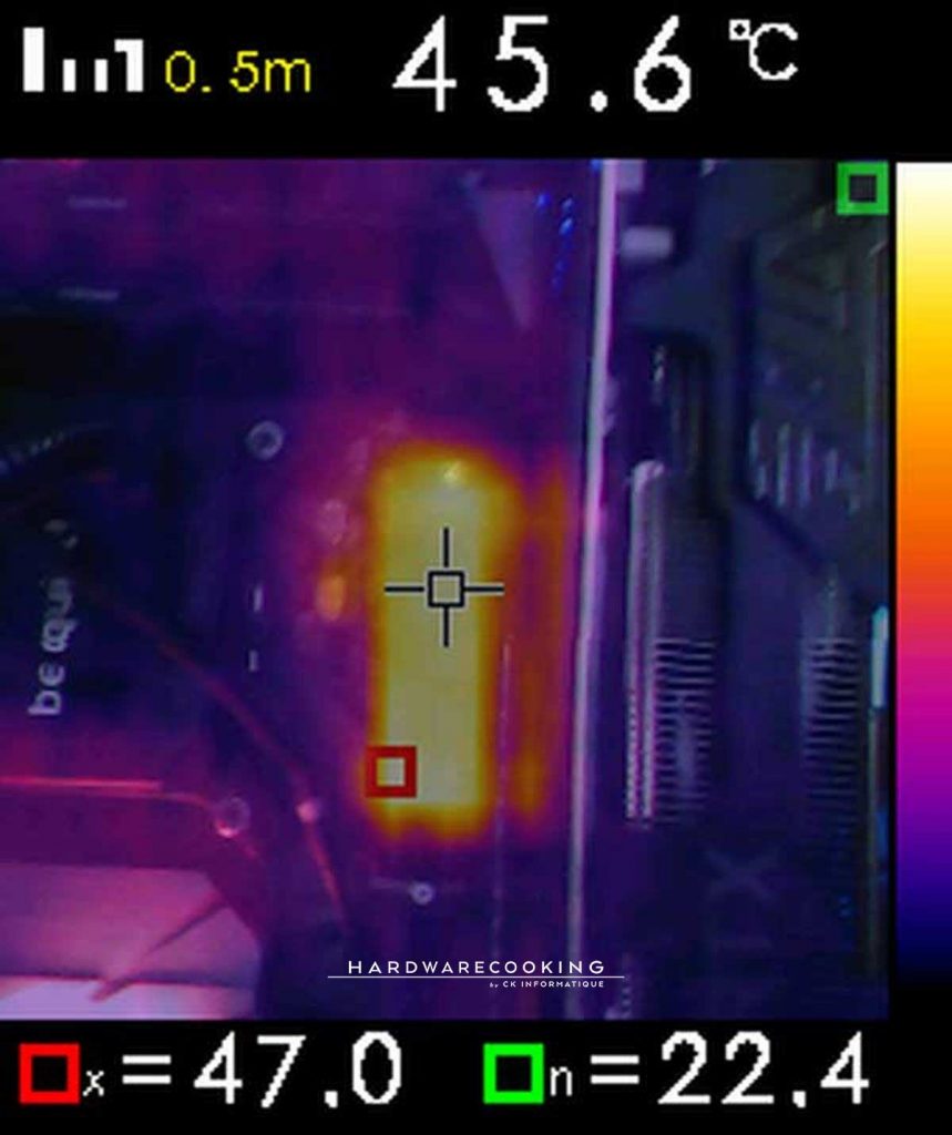 Thermal Throttling SSD caméra thermique