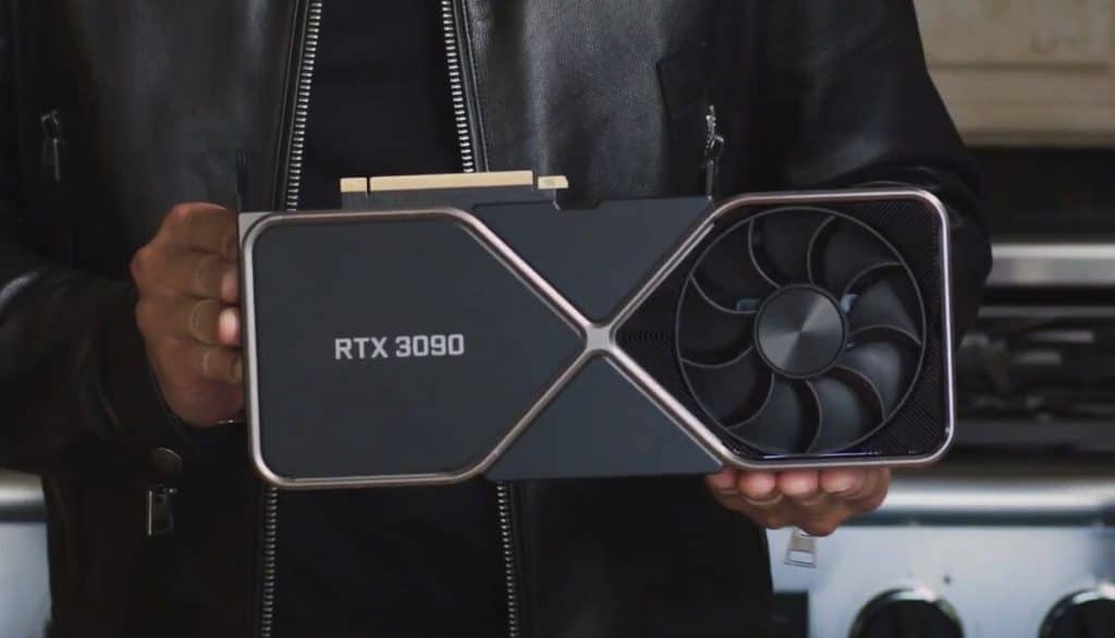 annonce Nvidia GeForce RTX 3090 à 1549 euros