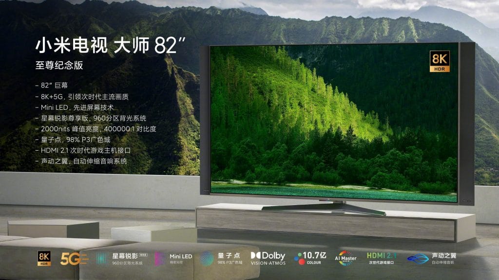 Xiaomi Mi TV Master Extreme Edition