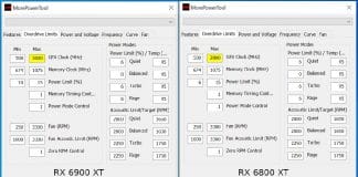 Bios AMD RADEON RX 6800 XT ET 6900 XT