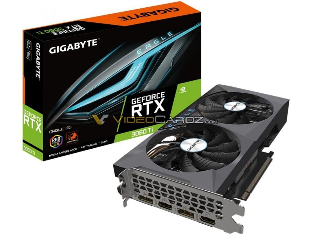 Prix GIGABYTE GeForce RTX 3060 Ti
