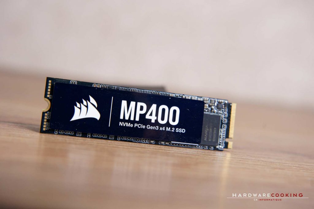 Test SSD CORSAIR MP400 2 To