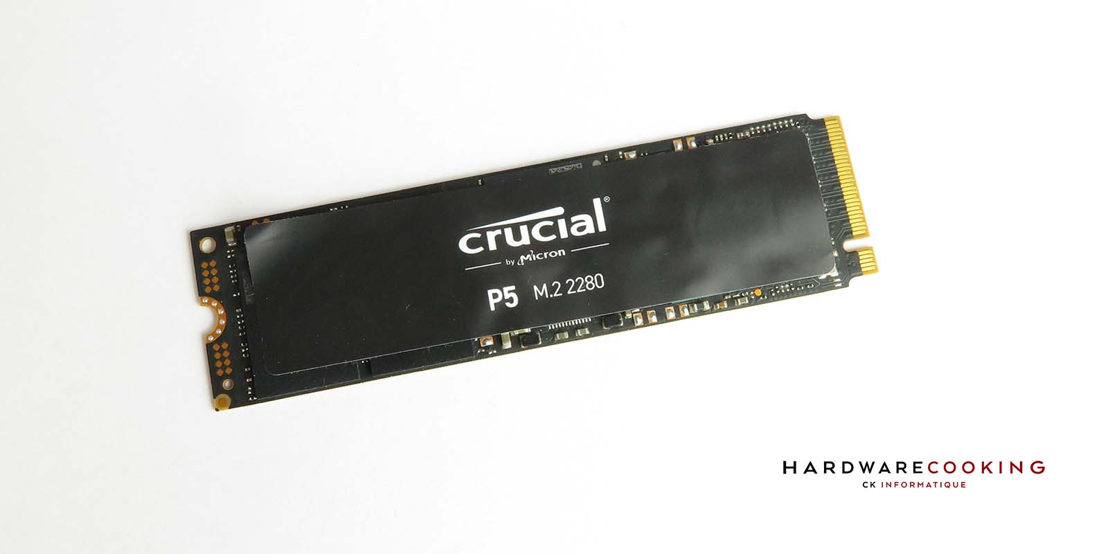 Test : SSD Crucial P5 500 Go, rapide, mais chaud