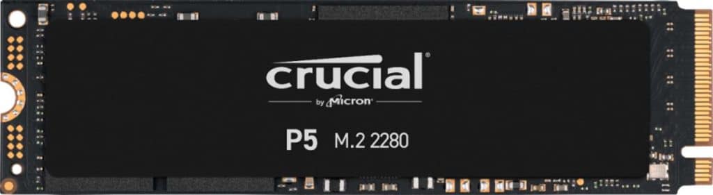 Test SSD Crucial P5