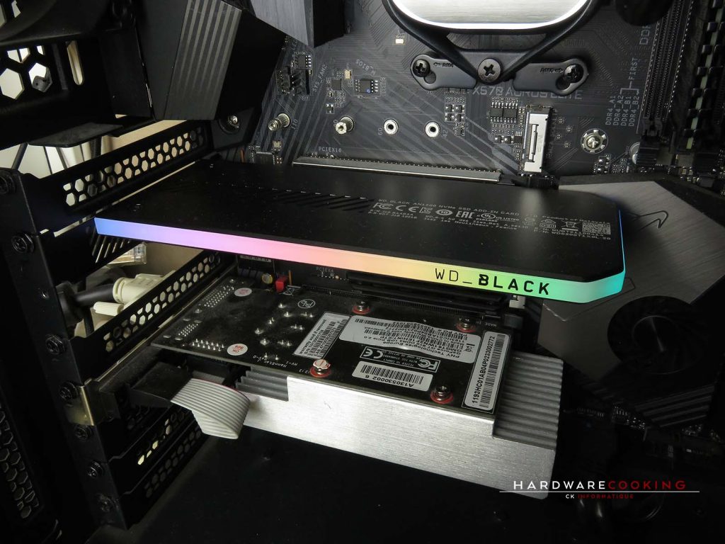 Test SSD WD_BLACK AN1500 RGB